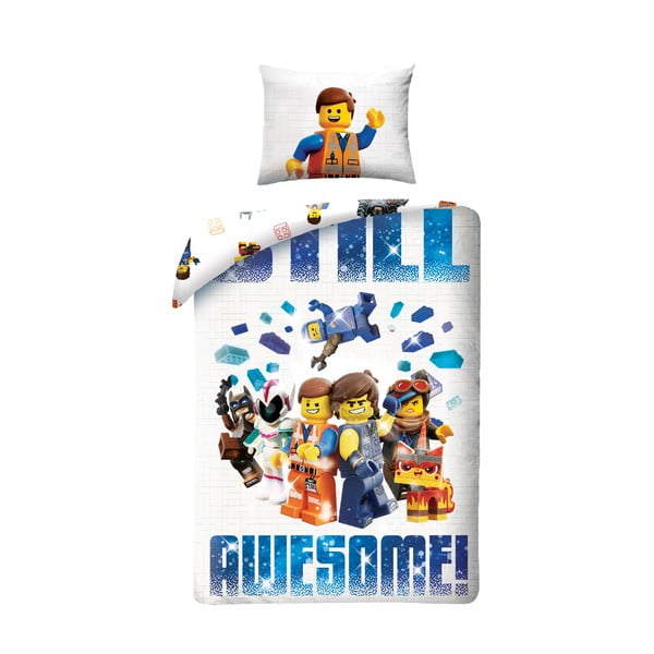 Lego Movie pamut gyerek ágyneműhuzat, 140 x 200 cm - Halantex