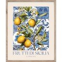 Nyomtatott keretezett kép 40x50 cm Sicilia – Styler