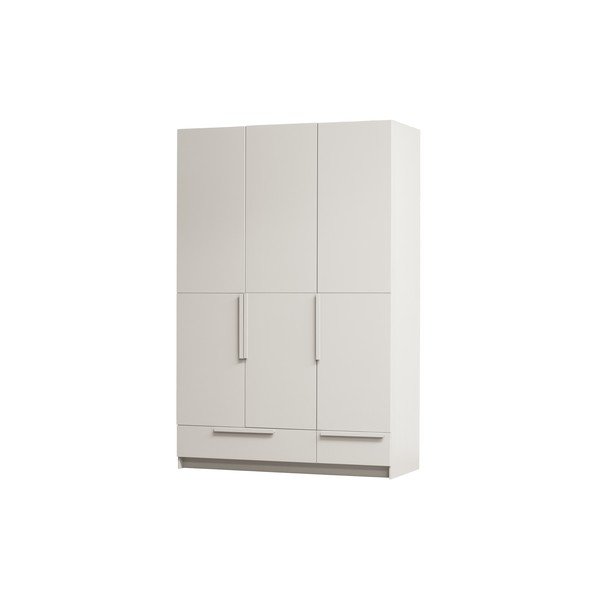 Krémszínű borovi fenyő moduláris szekrény 142x215 cm Pure – WOOOD-image-4