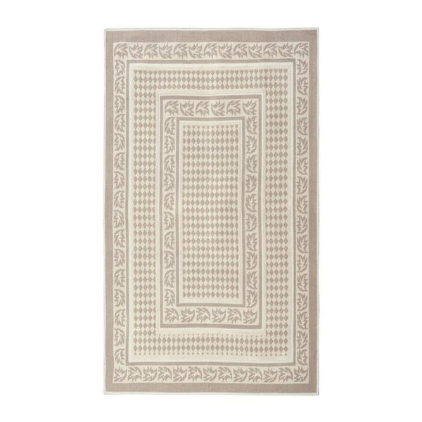 Floorist Regi krémszínű pamut szőnyeg, 120 x 180 cm