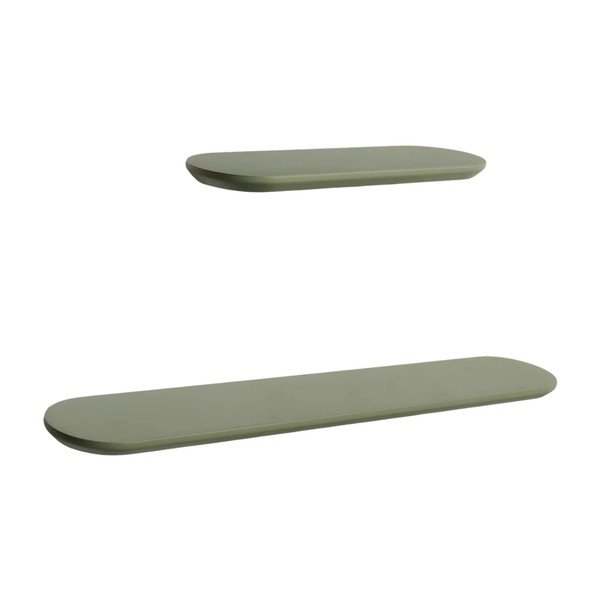 Zöld polc készlet 2 db-os 55 cm Arely – Kave Home