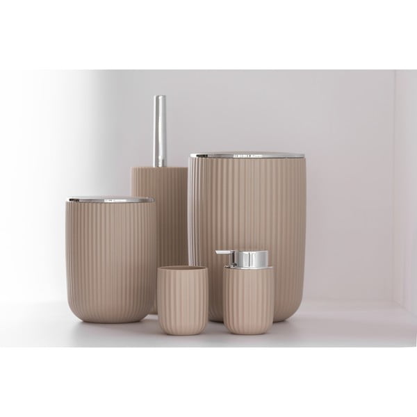 Bézs műanyag wc-kefe Agropoli - Wenko-image-1