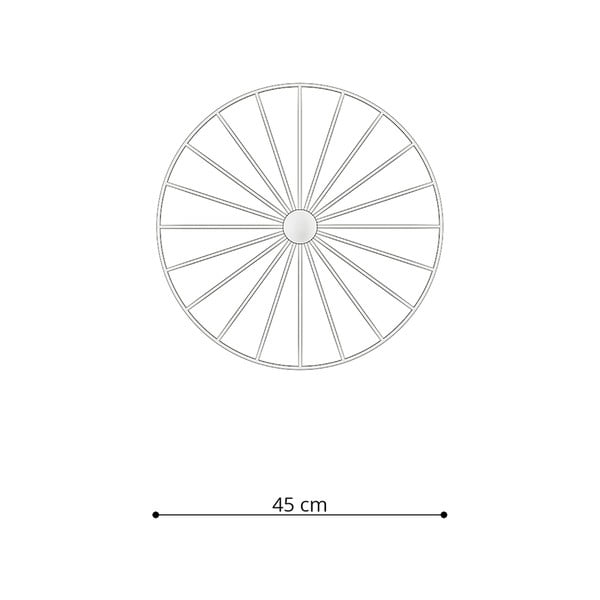 Fekete mennyezeti lámpa ø 45 cm Soho – Sollux-image-4