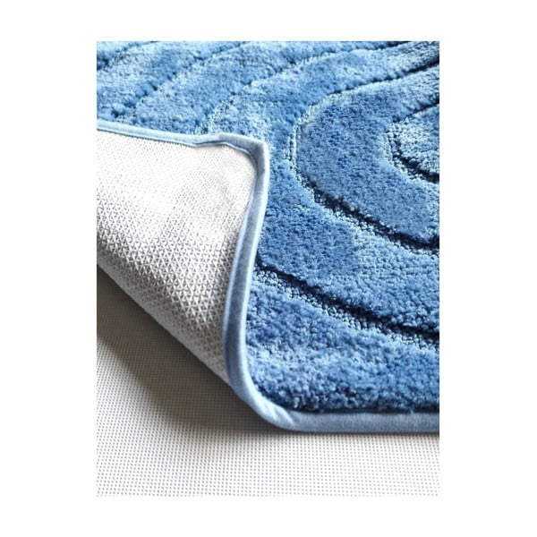 Kék fürdőszobai kilépő 50x80 cm – JAHU collections-image-1