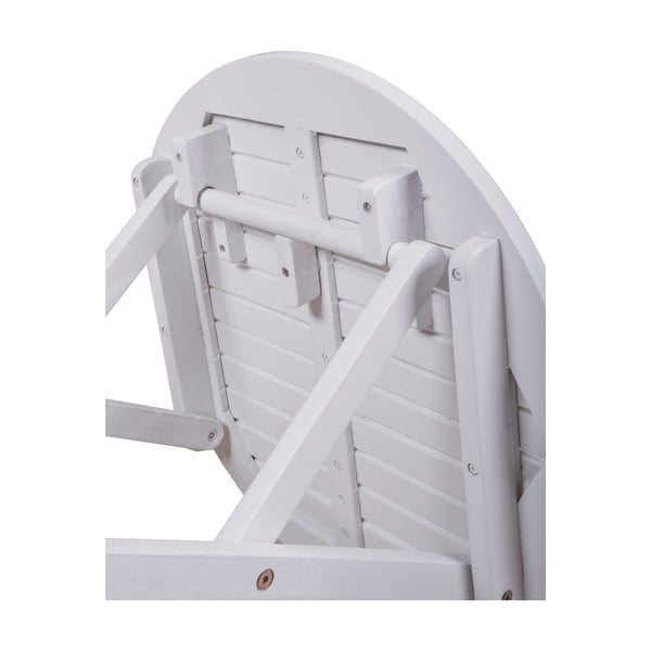 Eukaliptusz kerek kerti tárolóasztal ø 50 cm Mesa – Garden Pleasure-image-1