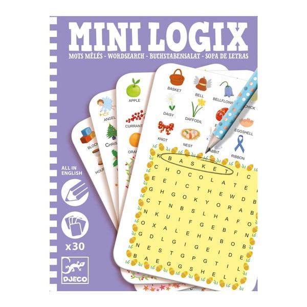 Mini logikai játék angoltanuláshoz - Djeco