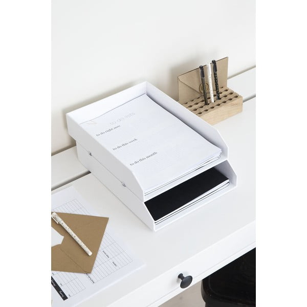 Karton rendszerező szett dokumentumokhoz 2 db-os Hakan – Bigso Box of Sweden-image-1