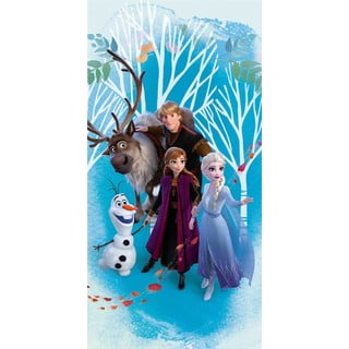 Kék pamut gyerek fürdőlepedő 70x140 cm Frozen "Blue" – Jerry Fabrics