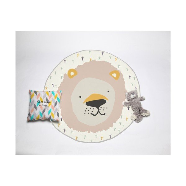 Lion gyerekszőnyeg, ⌀ 120 cm - Little Nice Things-image-3