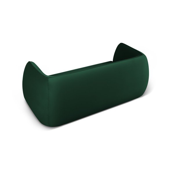 Zöld bársony kanapé 190 cm Lando – Micadoni Home-image-3