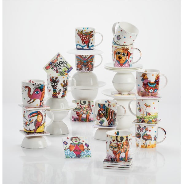 Smile Style Boobook porcelán bögre, 400 ml - Maxwell & Williams-image-1