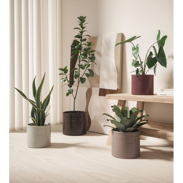 Kerámia kézzel készített kaspó ø 25 cm Fortuna – Artevasi-image-4