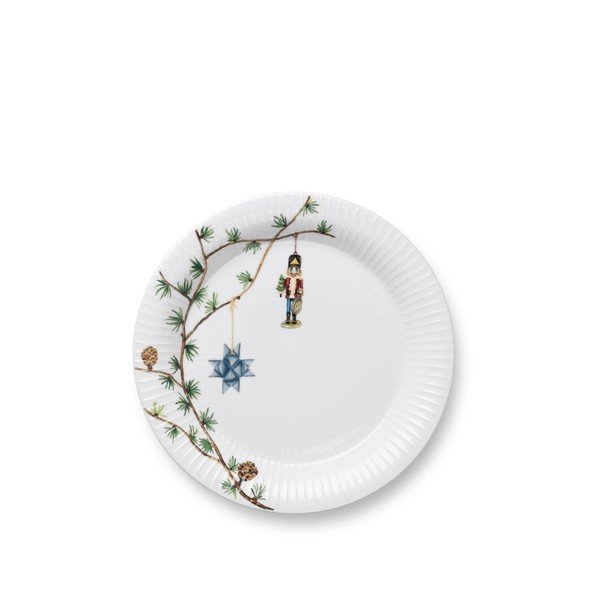Fehér porcelán tányér karácsonyi mintával ø 27 cm Hammershøi Christmas – Kähler Design