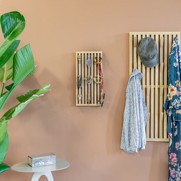 Natúr színű fém fali fogas 24 cm Parco – Spinder Design-image-4