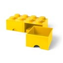 Sárga 2 fiókos tárolódoboz - LEGO®
