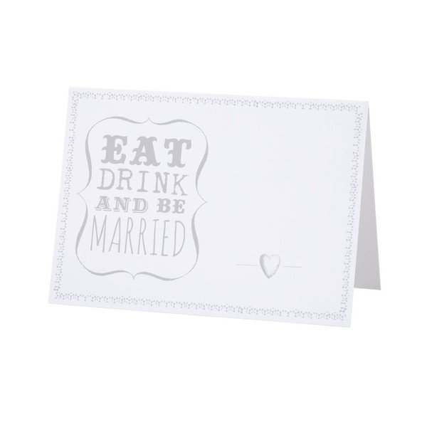 Be Married esküvői ültetőkártyák, 10 db-image-2