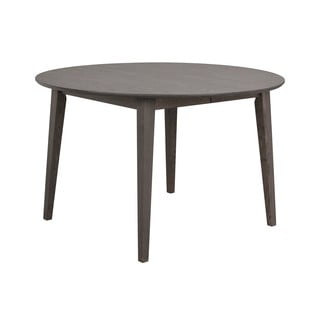 Tölgyfa kerek bővíthető étkezőasztal ø 120 cm Filippa – Rowico