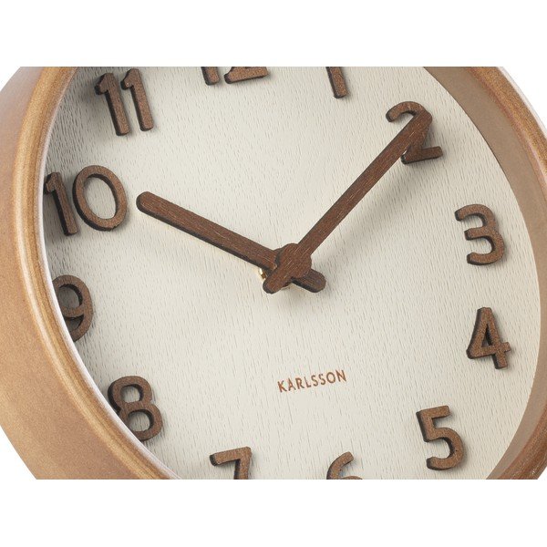 Asztali óra ø 18 cm Pure – Karlsson-image-1
