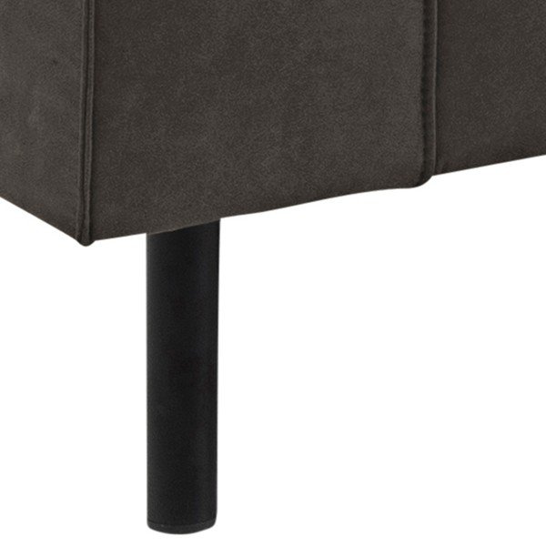 Jesolo antracitszürke műbőr kanapé, 260 cm - Actona-image-3