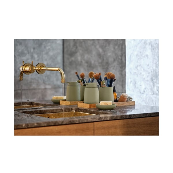 Nova One zöld agyagkerámia szappanadagoló - Zone-image-1