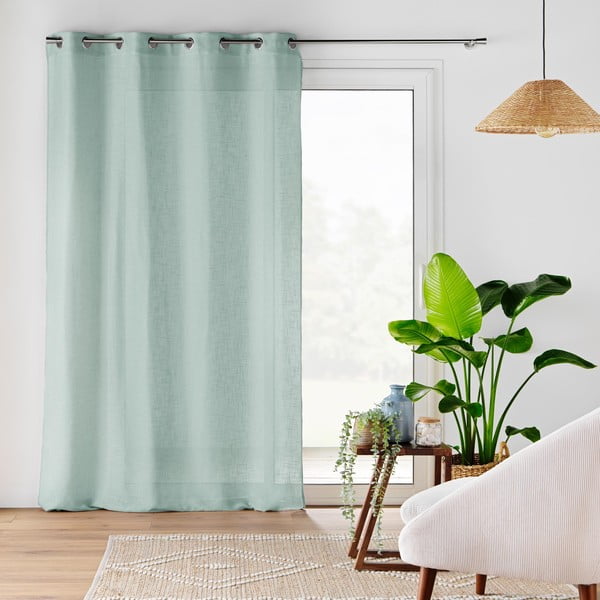 Kék fényáteresztő függöny 140x280 cm Cloris – douceur d'intérieur-image-4