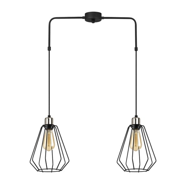 Straton fekete fém függőlámpa - Opviq lights-image-2