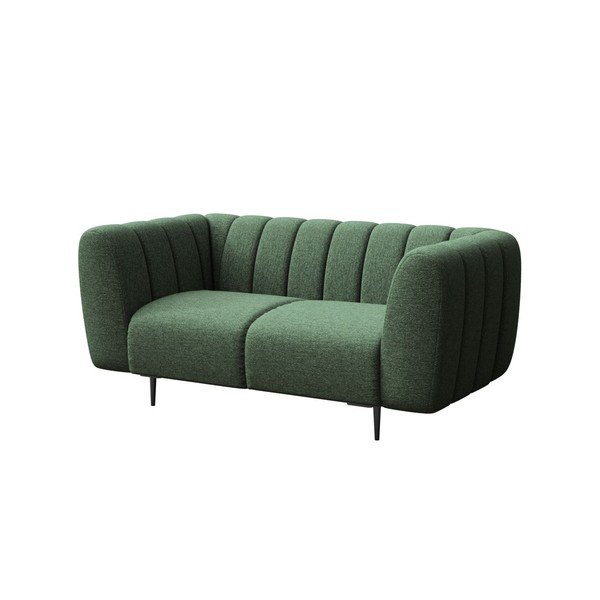 Sötétzöld kanapé 170 cm Shel – Ghado-image-2