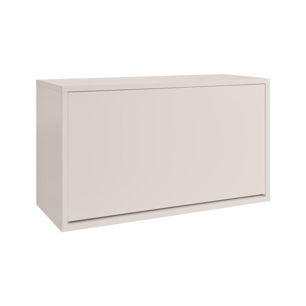 Világosszürke billenő ajtós-függő cipőtartó 70x30x40 cm – ReCollector