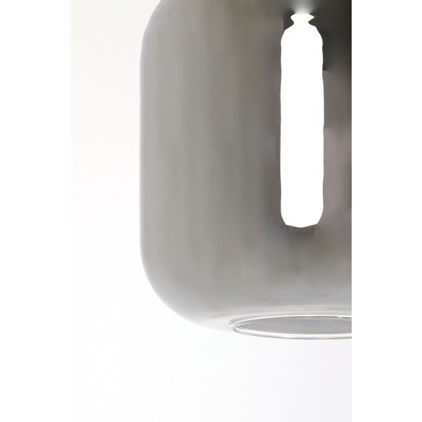Szürke mennyezeti lámpa üveg búrával ø 16 cm Lekar – Light & Living-image-4