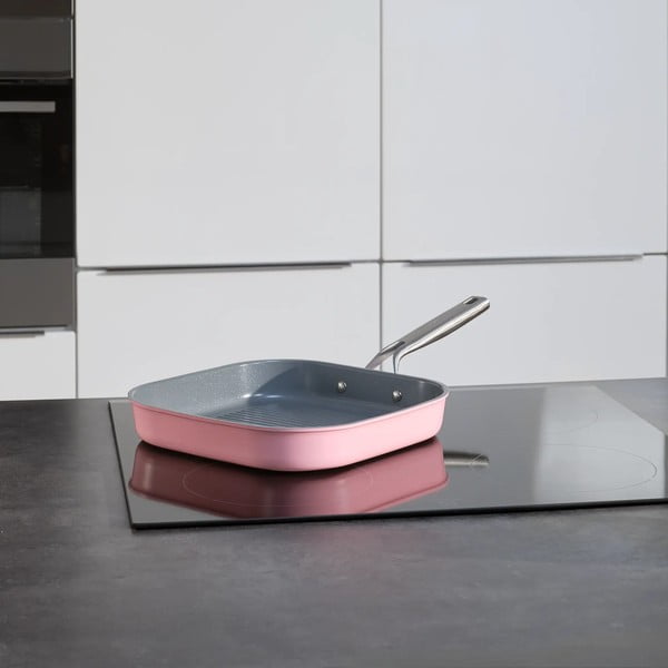 Grill serpenyő kerámia felülettel ø 28 cm Meda 3.0 – FABINI-image-1