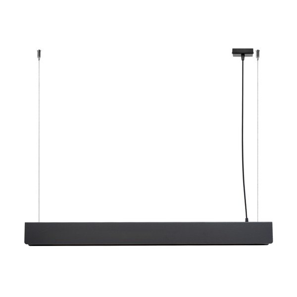 Fekete fém LED függőlámpa Nebula – Sollux