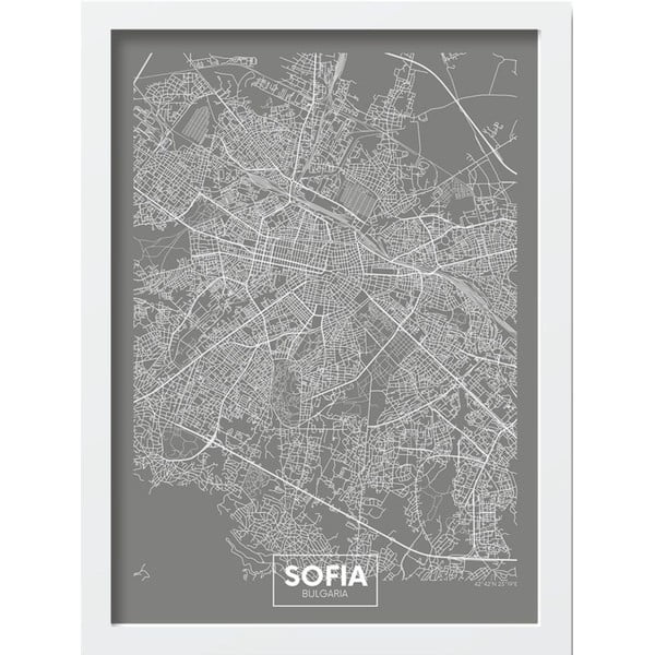 Keretezett poszter 40x55 cm Sofia – Wallity