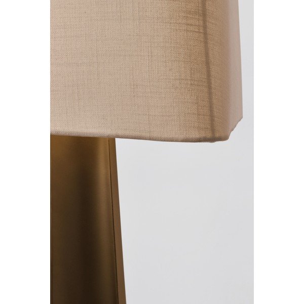 Aranyszínű állólámpa textil búrával (magasság 151 cm) Tripura – Bizzotto-image-3