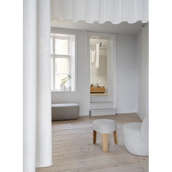 Szürke buklé puff KUON – Blomus-image-3