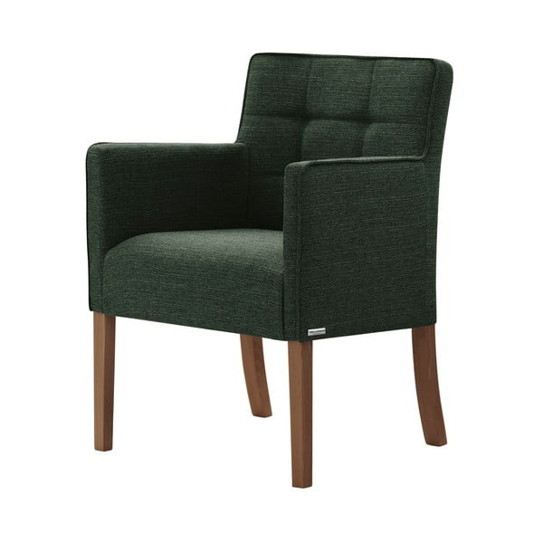 Freesia zöld bükk szék, sötétbarna lábakkal - Ted Lapidus Maison