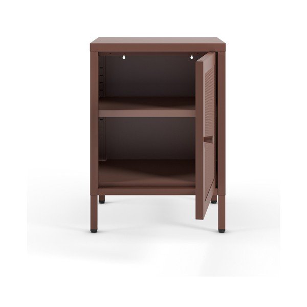 Borvörös éjjeliszekrény Fayna – Marckeric-image-1