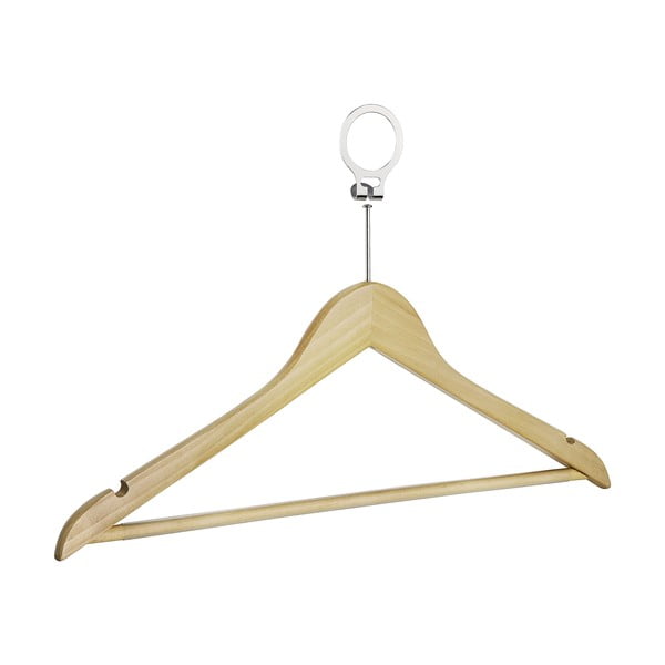 Fa vállfa szett 4 db-os Hotel – Wenko-image-2