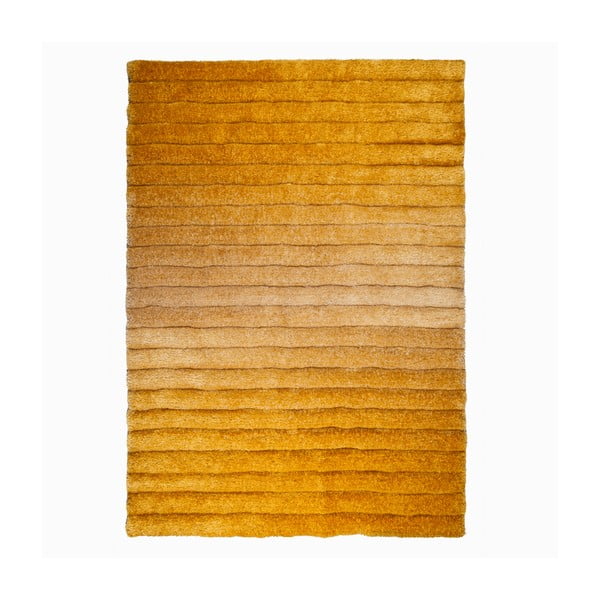 Ombre Ochre narancssárga szőnyeg, 80 x 150 cm - Flair Rugs