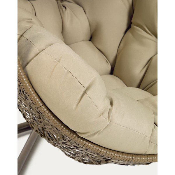 Florina barna kerti függőfotel - Kave Home-image-4