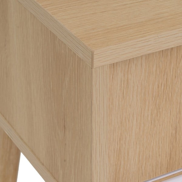 Natúr színű TV-állvány 115x48x40 cm Naroa – Casa Selección-image-3