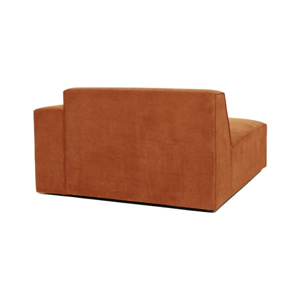 Sting narancssárga kordbársony kanapé modul, jobb oldali - Scandic-image-3