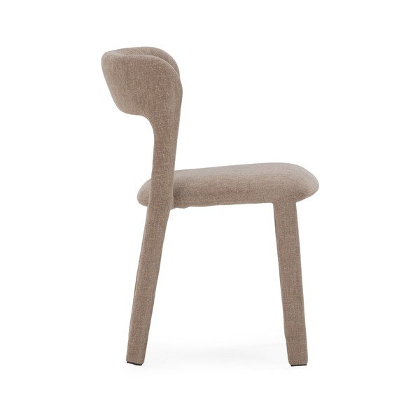 Világosszürke kárpitozott étkezőfotel Lilia – MOME-image-4