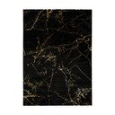 Gold Marble fekete szőnyeg, 140 x 200 cm - Universal