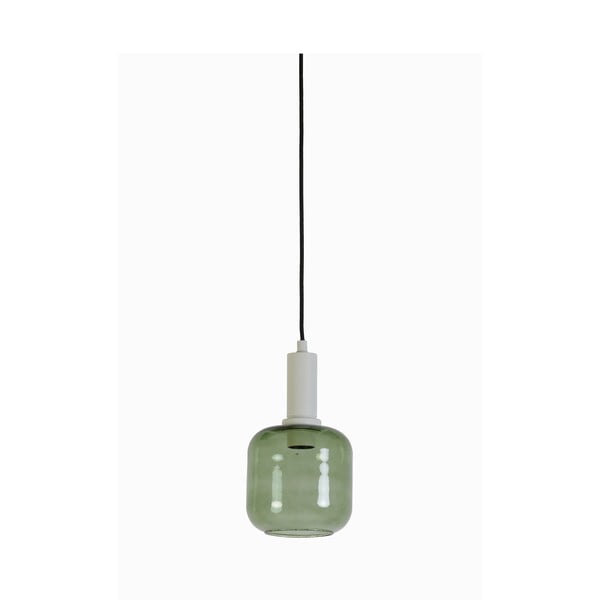 Zöld mennyezeti lámpa üveg búrával ø 16 cm Lekar – Light & Living