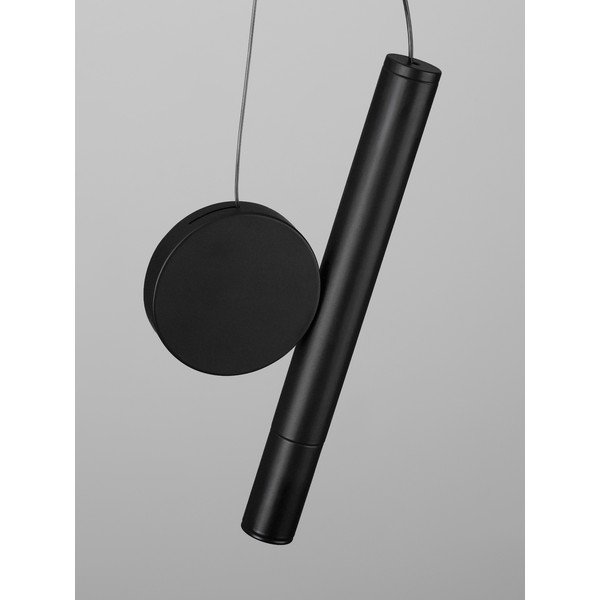 Matt fekete alumínium LED függőlámpa ø 23,5 cm Vero – Nova Luce-image-4