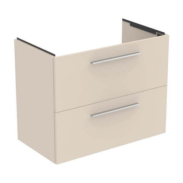 Bézs fali mosdó alatti szekrény 80x63 cm i.Life A – Ideal Standard-image-2