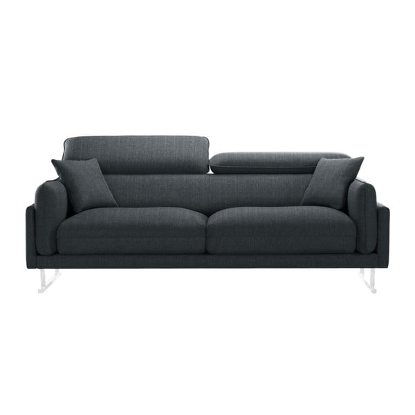 Gigi antracitszürke háromszemélyes kanapé - L'Officiel Interiors