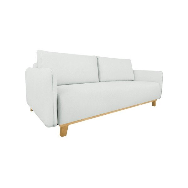 Bebop szürkésfehér háromszemélyes kanapé - Kooko Home-image-4