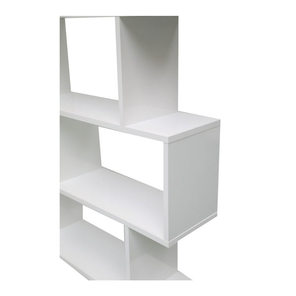 Martin fehér könyvespolc, magasság 192 cm - Evergreen House-image-2