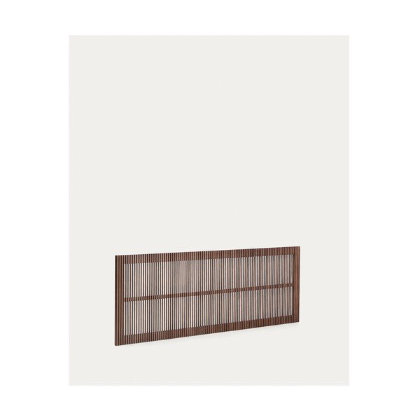 Sötét natúr színű kőrisfa ágytámla 195x70 cm Beyla – Kave Home-image-3